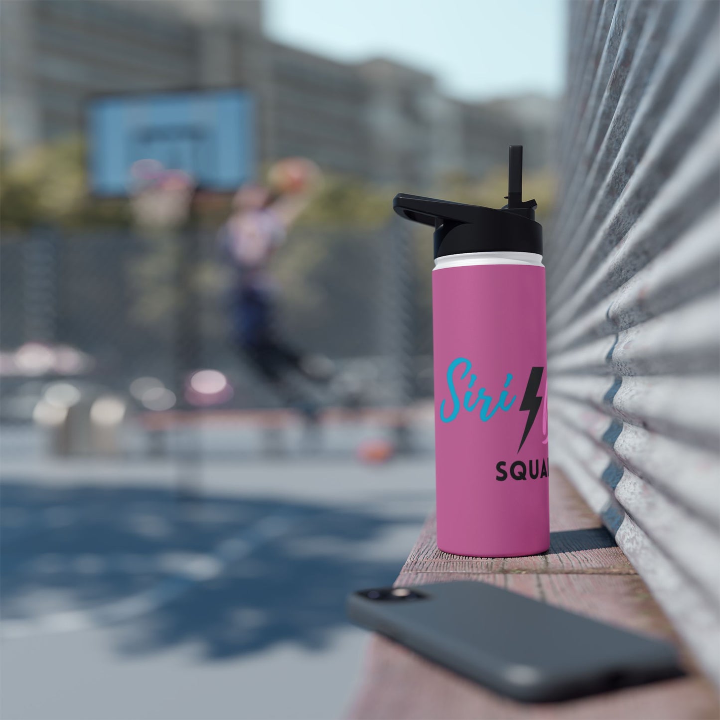 Siri & Bek Squad Steel Water Bottle