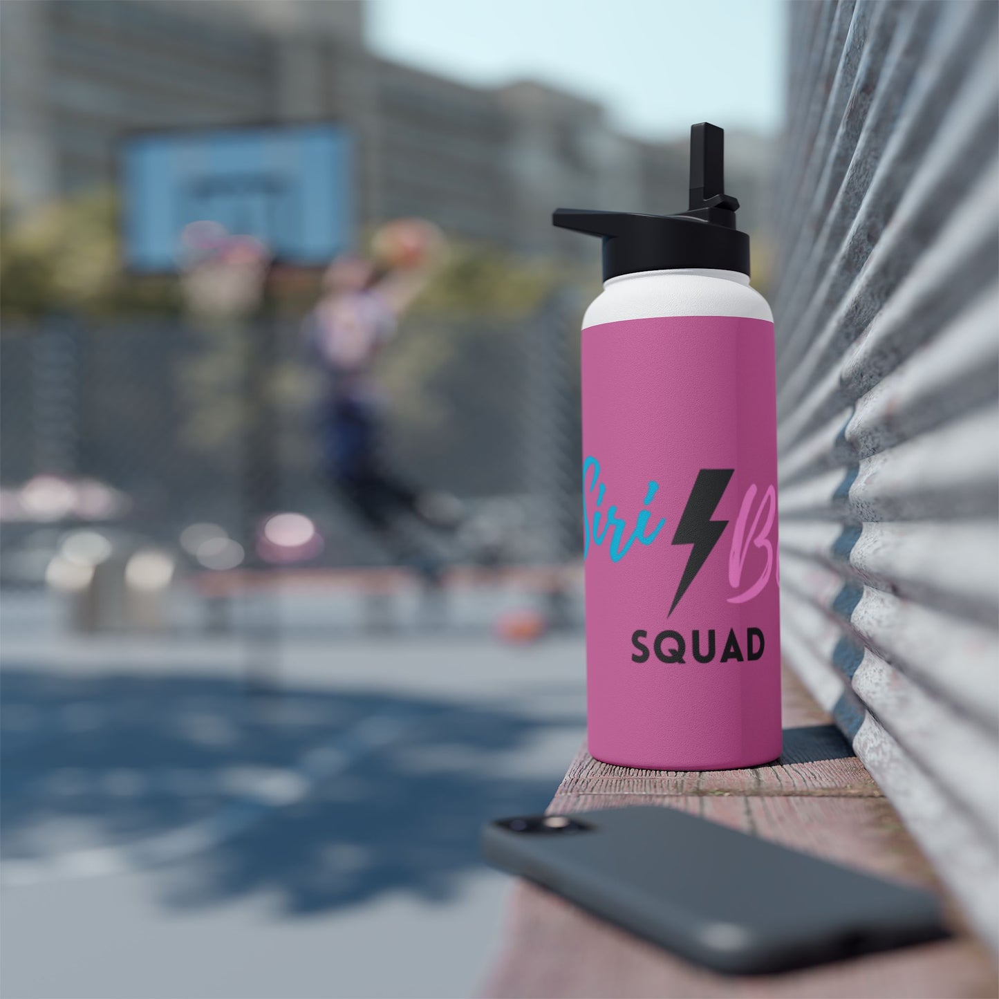 Siri & Bek Squad Steel Water Bottle