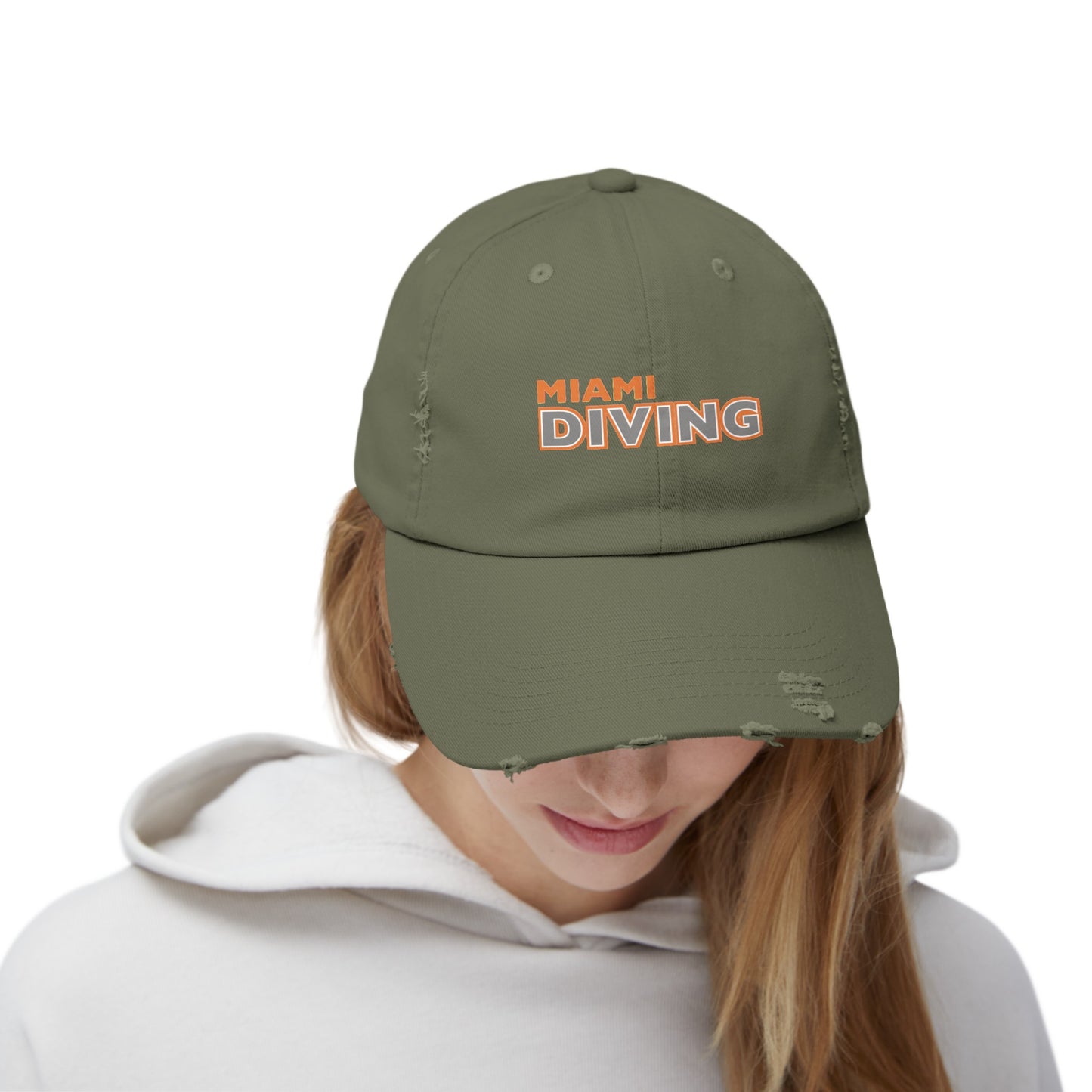 Miami Diving Distressed Cap