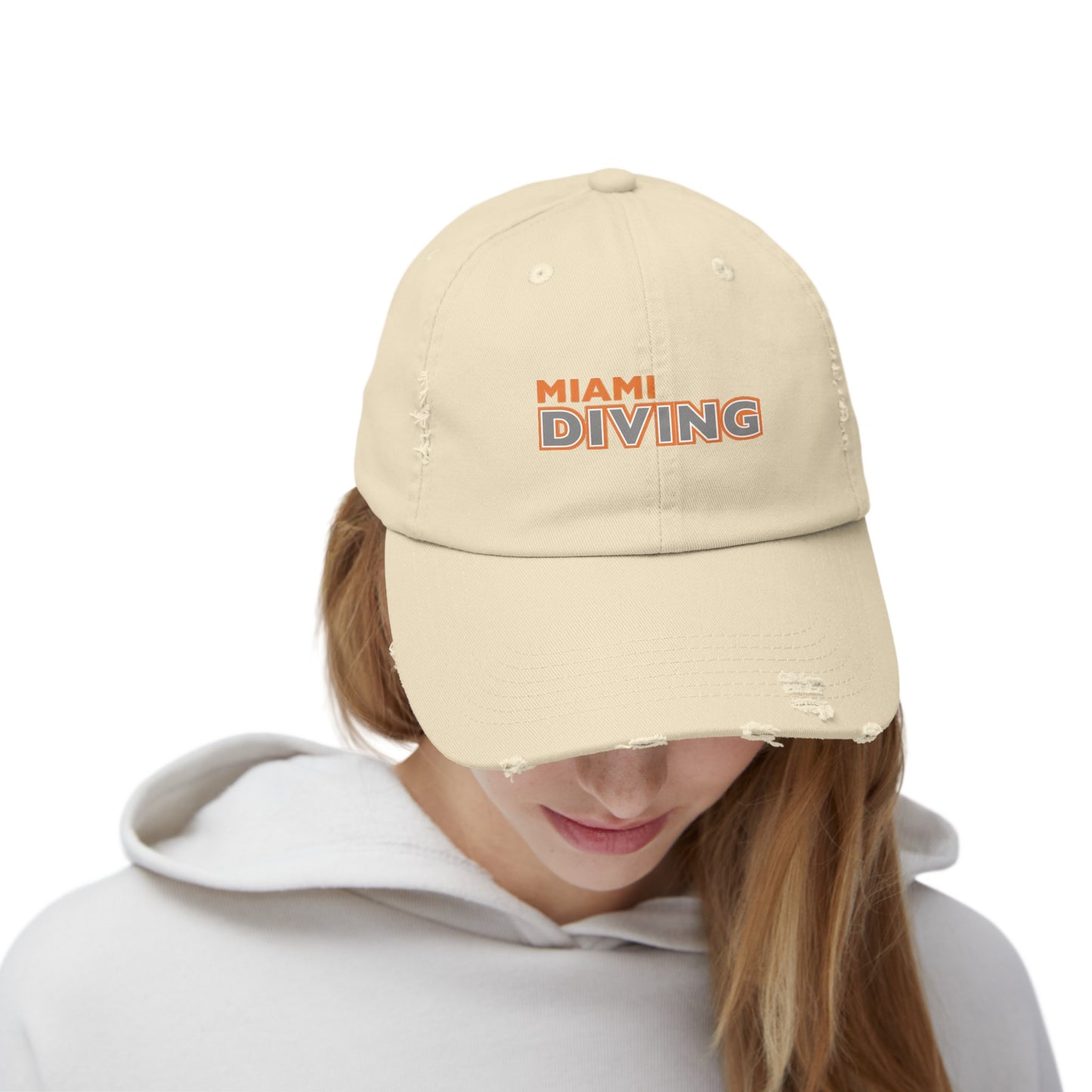 Miami Diving Distressed Cap