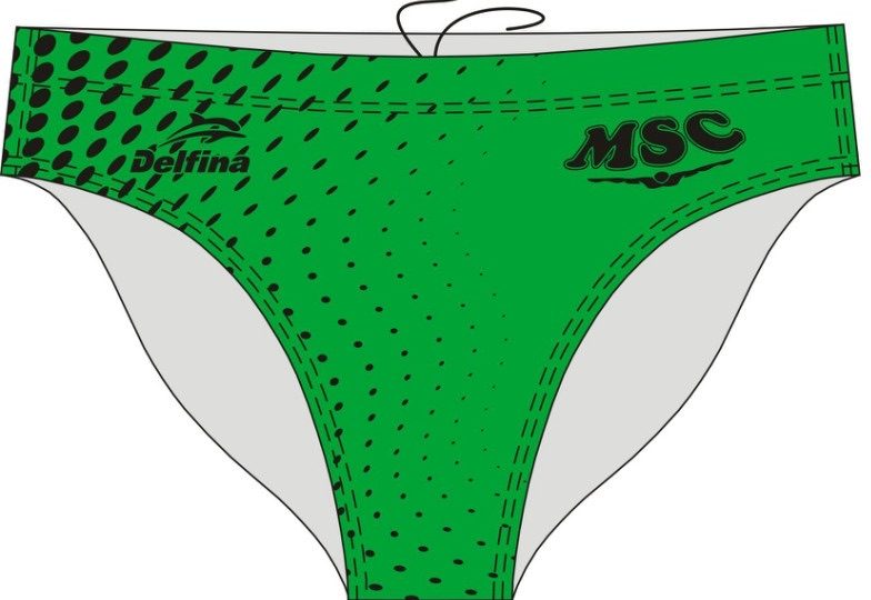 MEN'S BRIEF CUSTOM McALLEN SWIM CLUB COMPETITION