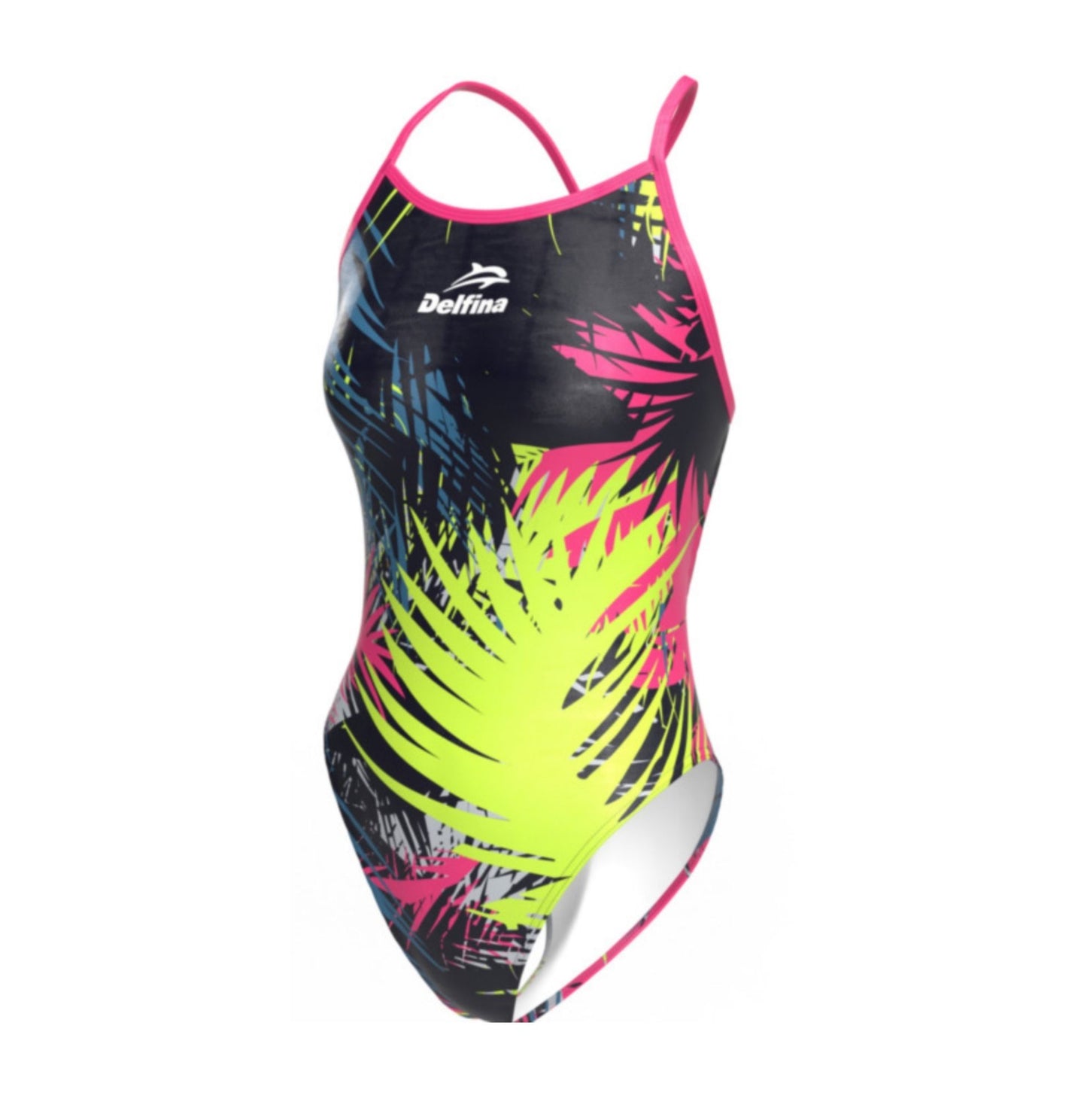 Coconut leaves women's lightback swimsuit