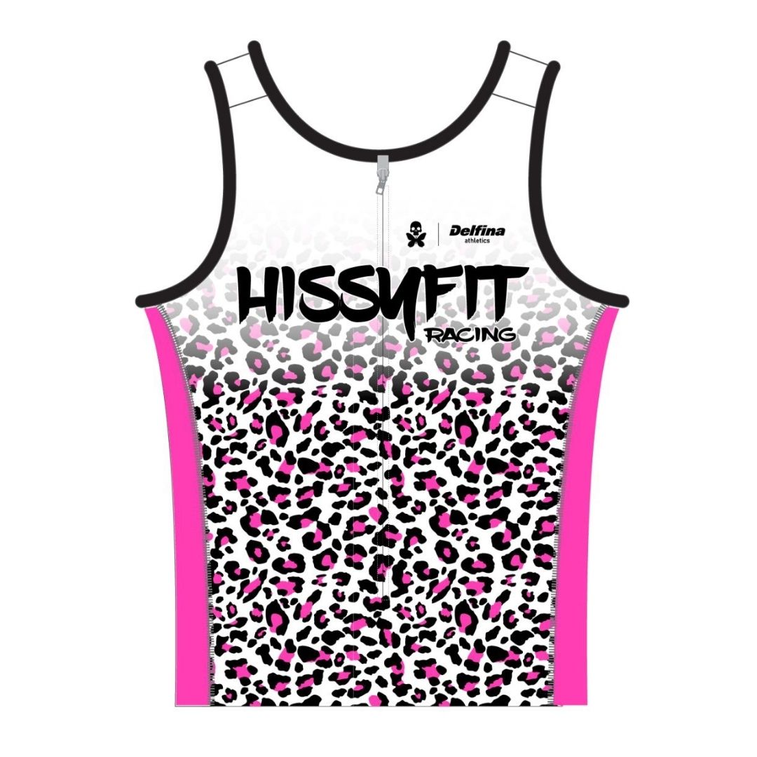 HISSYFIT WOMEN'S CUSTOM SLEEVELESS TRI TOP