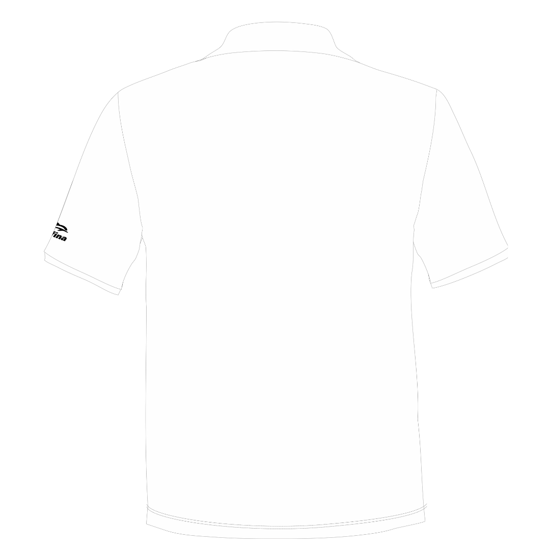 CUSTOM SRV VARSITY SHORT SLEEVE POLO (WHITE)