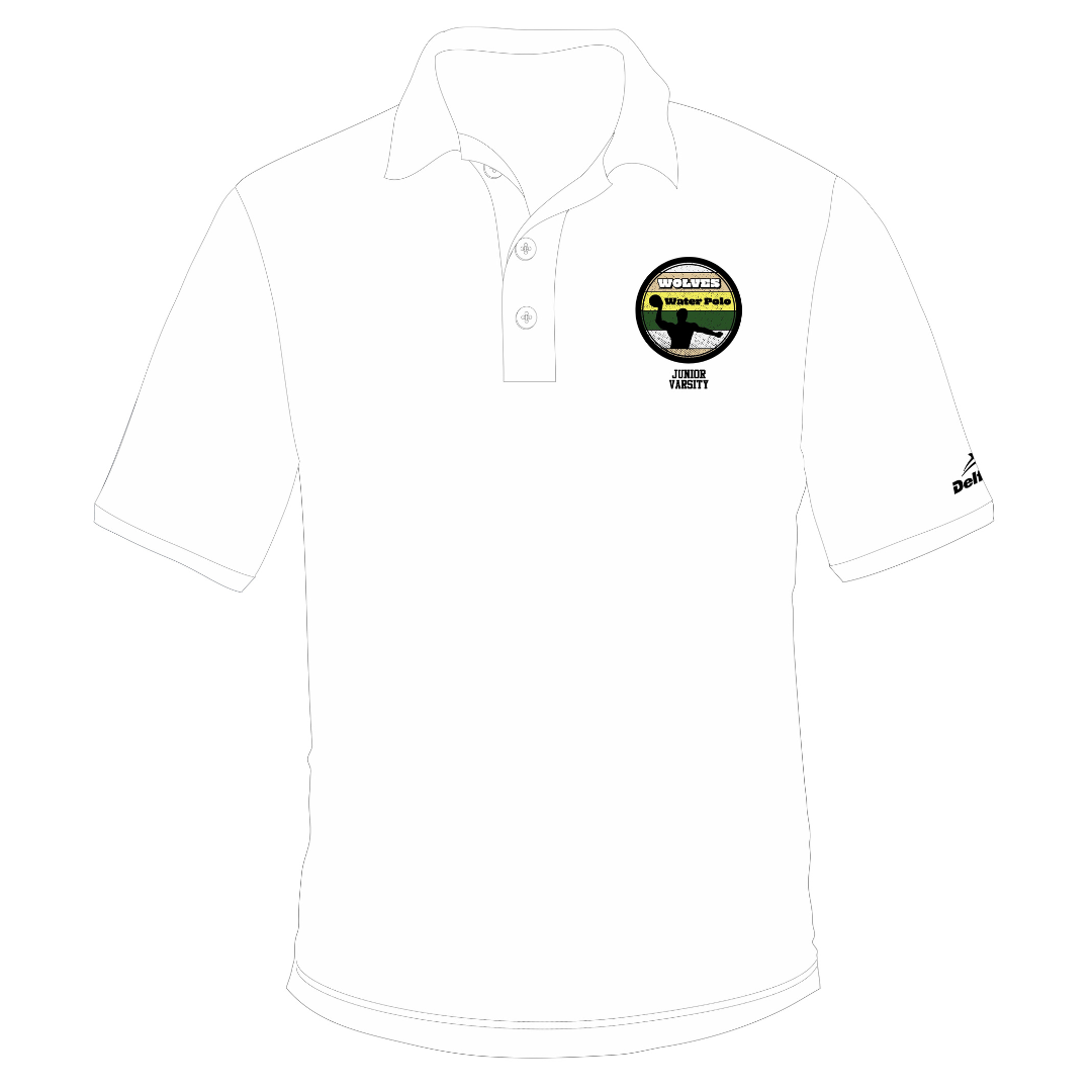 CUSTOM SRV JUNIOR VARSITY SHORT SLEEVE POLO (WHITE)