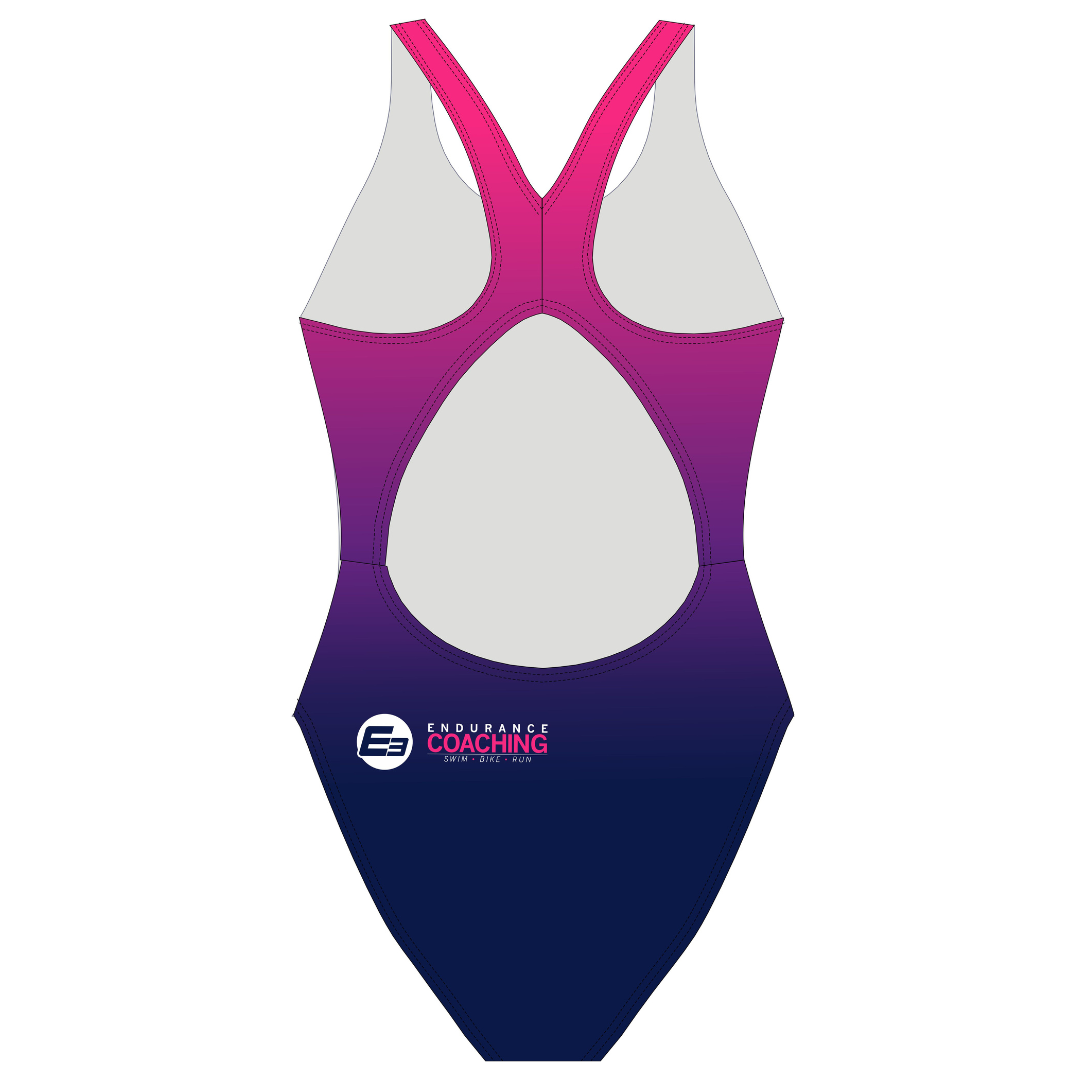 E3 HAWAIIAN SUNSET CUSTOM WOMEN'S XBACK ONE-PIECE SWIMSUIT