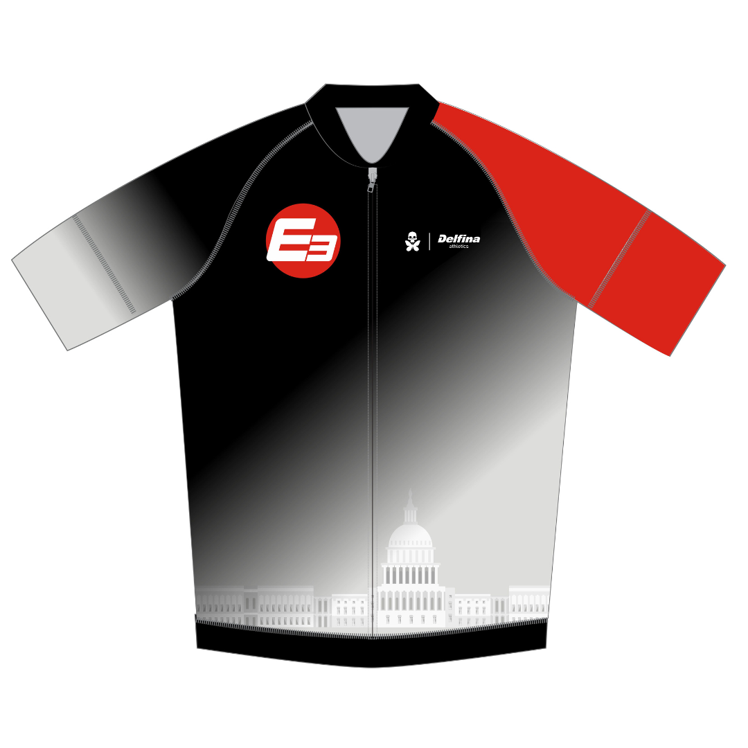 E3 CAPITOL HILL CUSTOM MEN'S RACE FIT CYCLING JERSEY