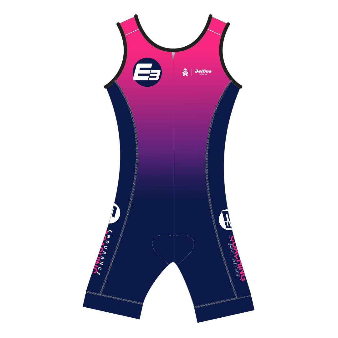 E3 HAWAIIAN SUNSET CUSTOM MEN'S SLEEVELESS TRISUIT