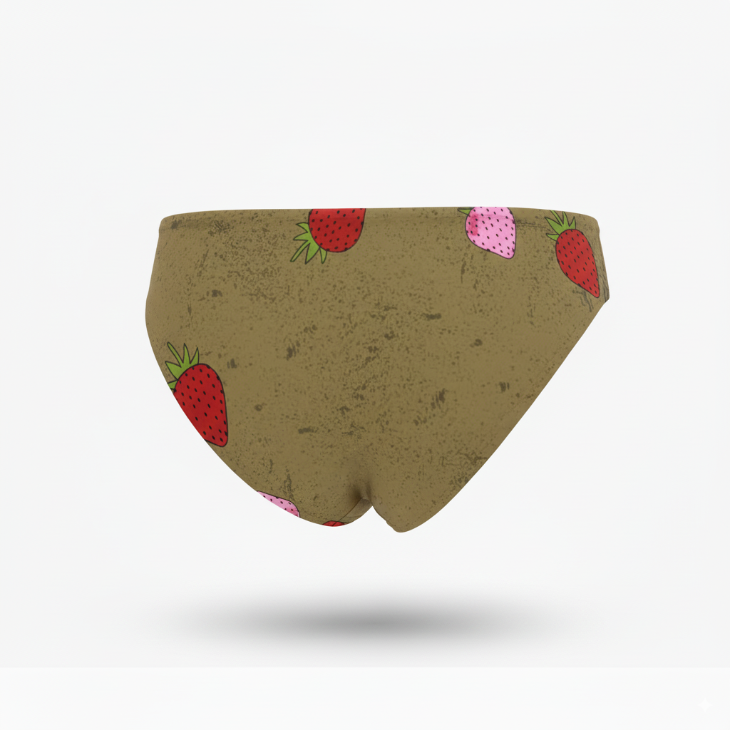 FRAGARIA FIELDS WOMEN'S BIKINI SWIMSUIT BOTTOM