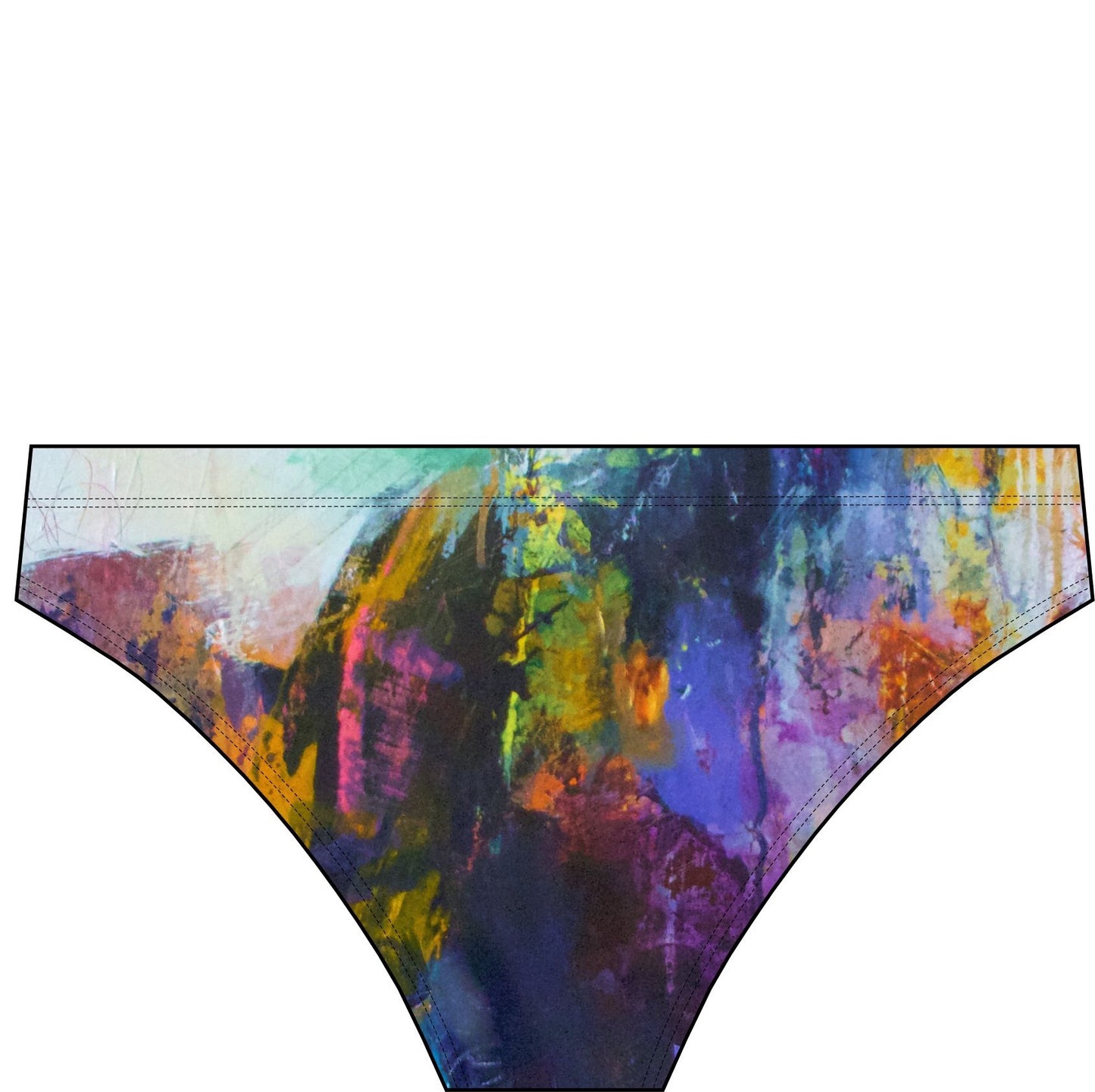 Tokyo lights women's bikini bottom