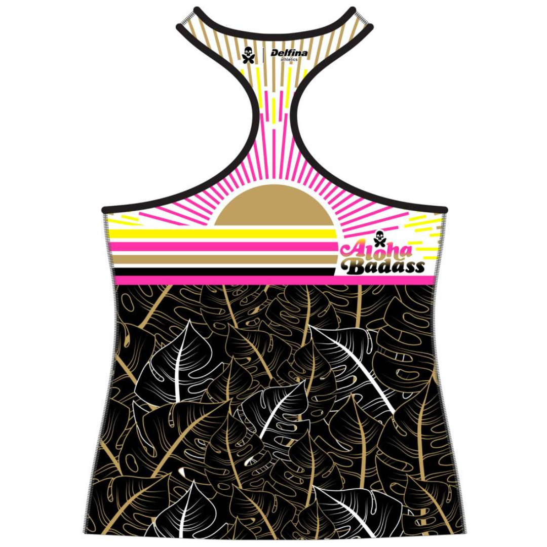 LAVA MOMMAS CUSTOM RACERBACK RUN TANK