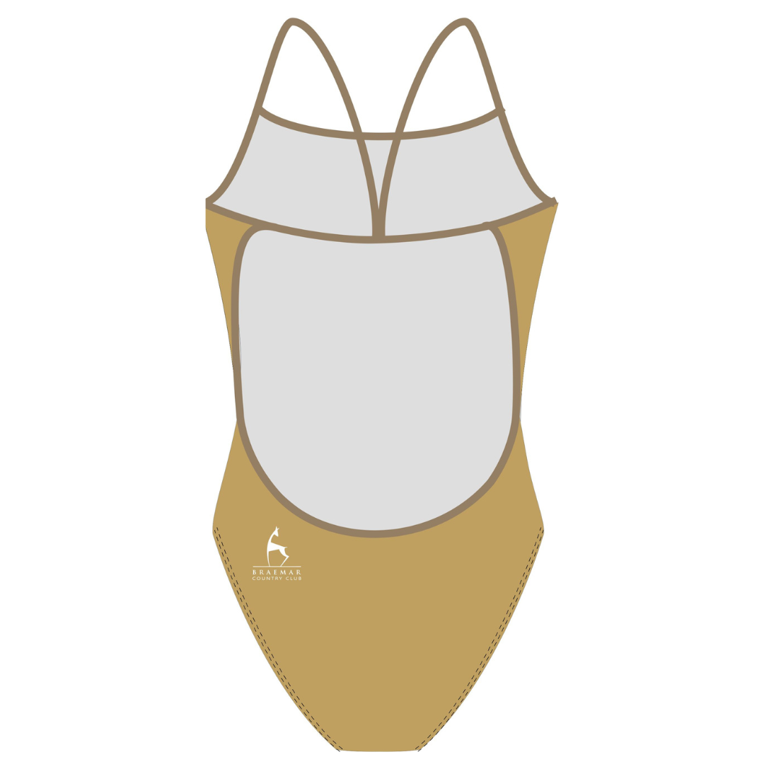 BRAEMAR CUSTOM WOMEN'S LIGHTBACK SWIMSUIT