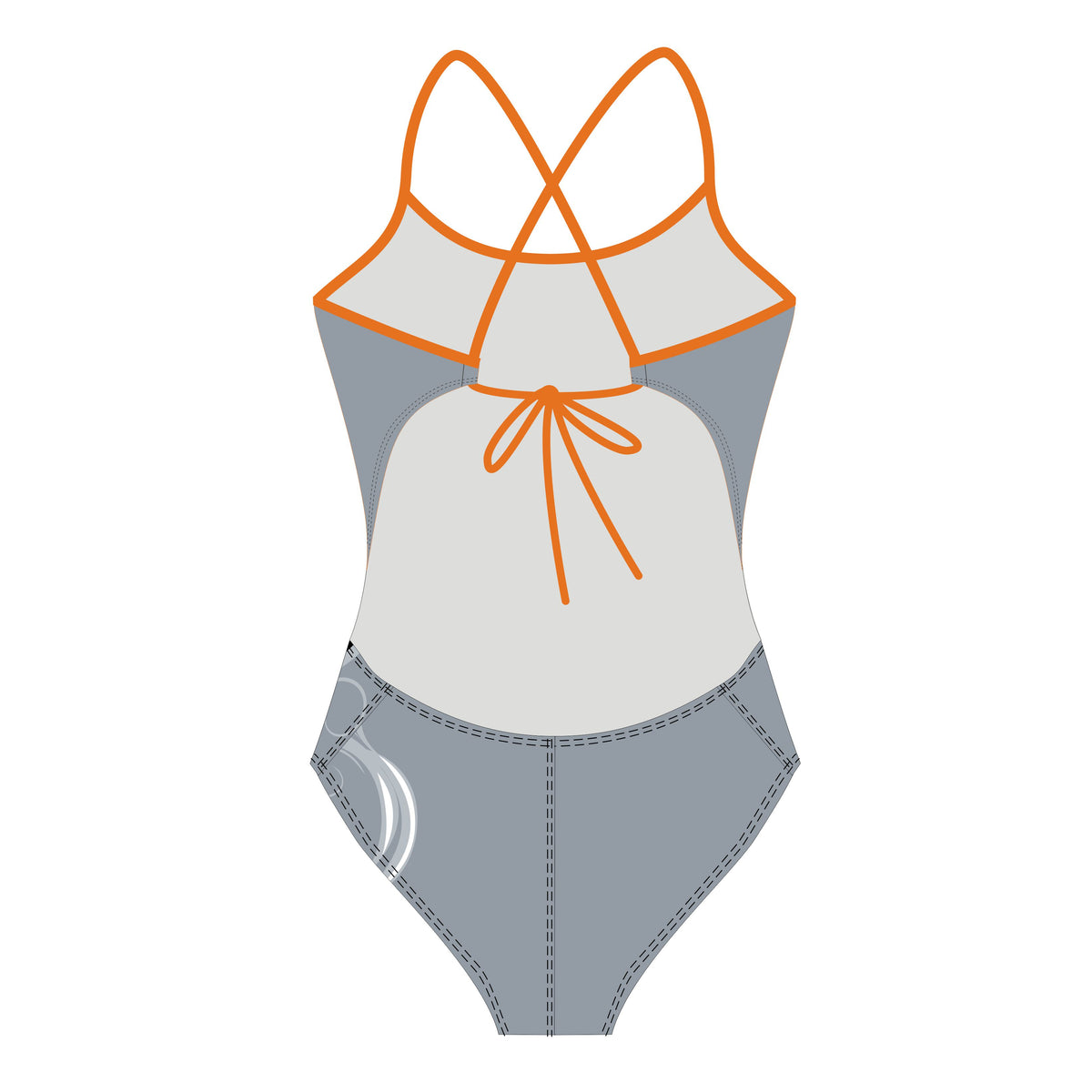 MIAMI DIVING CUSTOM WOMEN'S TIE BACK SWIMSUIT