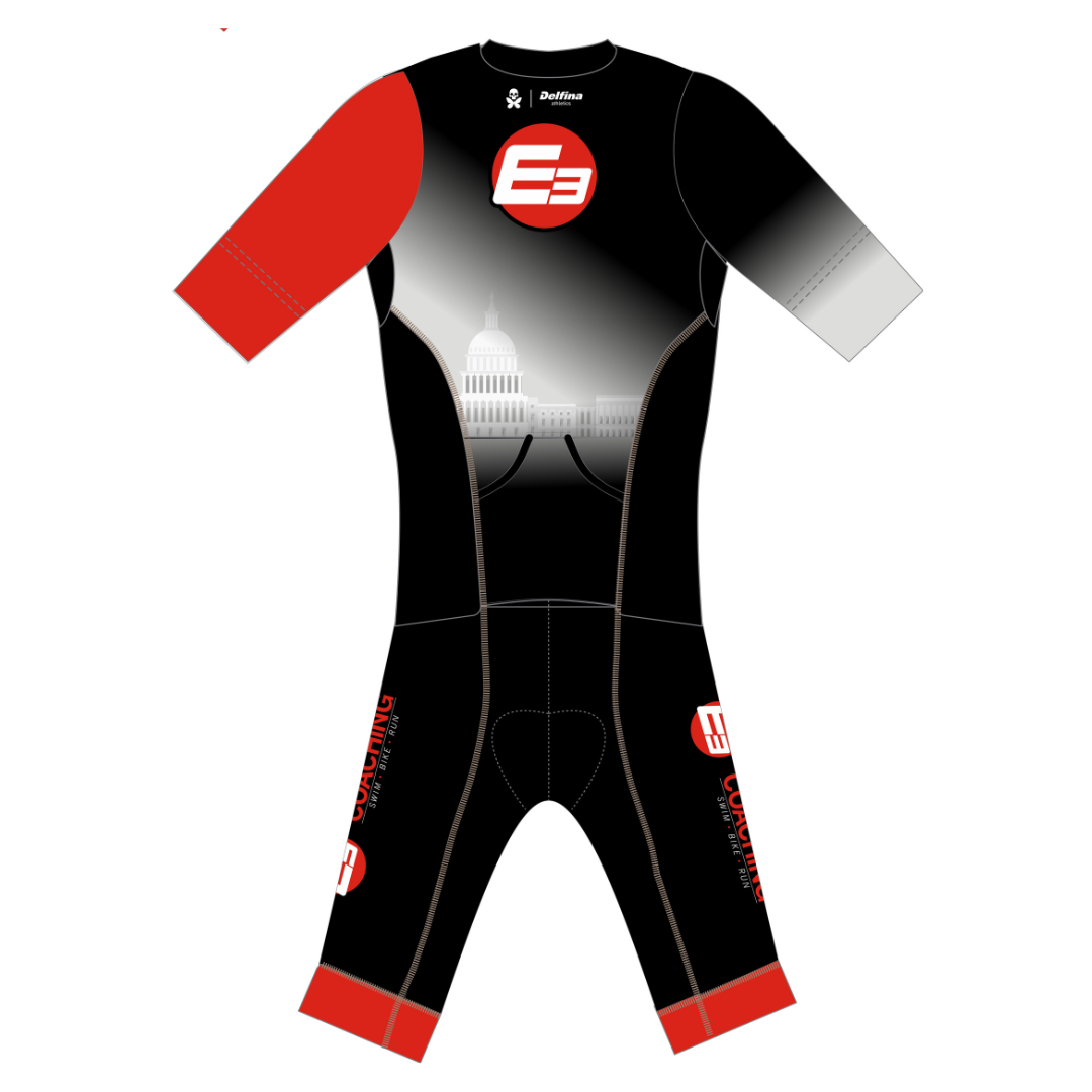 E3 CAPITOL HILL CUSTOM WOMEN'S SHORT SLEEVE TRI SKINSUIT