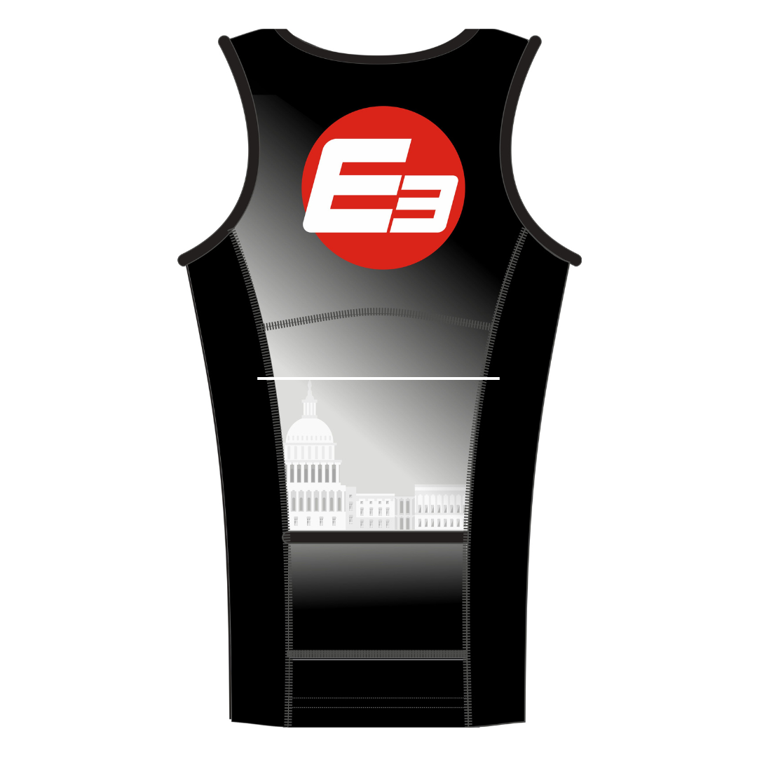E3 CAPITOL HILL CUSTOM MEN'S SLEEVELESS TRI TOP