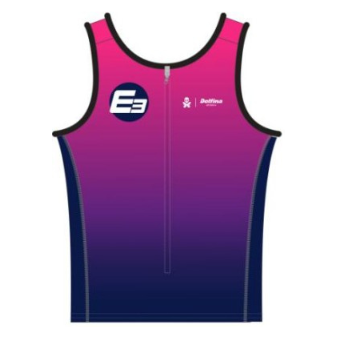 E3 HAWAIIAN SUNSET CUSTOM WOMEN'S SLEEVELESS TRI TOP