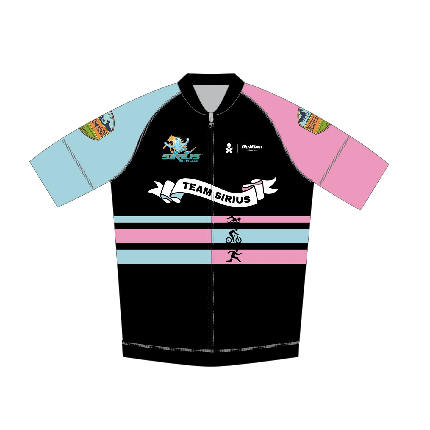 TSTC CUSTOM MEN'S CLUB FIT CYCLING JERSEY