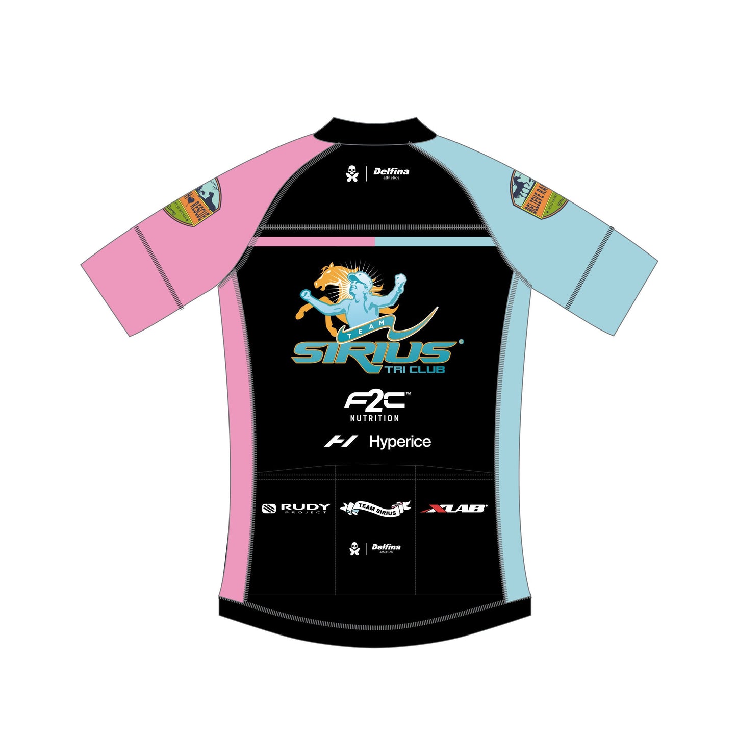 TSTC CUSTOM WOMEN'S RACE FIT CYCLING JERSEY