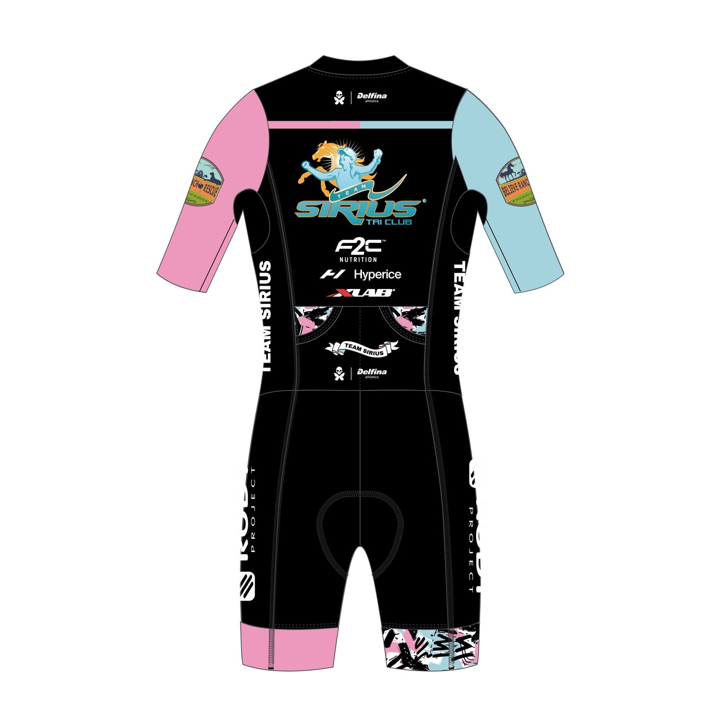 TSTC CUSTOM MEN'S SHORT SLEEVE TRI SKINSUIT
