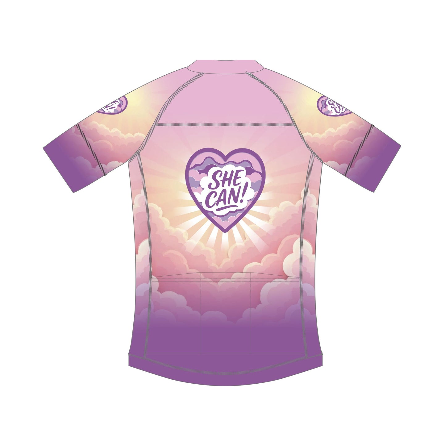 THE DO GOOD MOVEMENT CUSTOM WOMEN'S RACE FIT CYCLING JERSEY