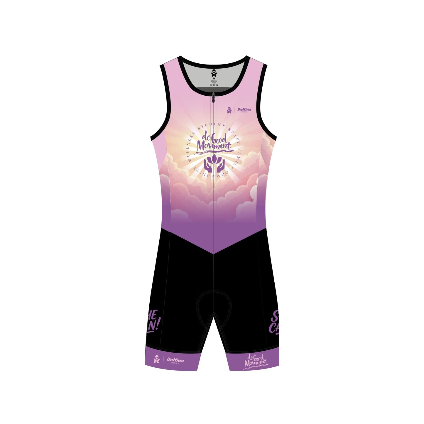 THE DO GOOD MOVEMENT CUSTOM WOMEN'S SLEEVELESS TRISUIT