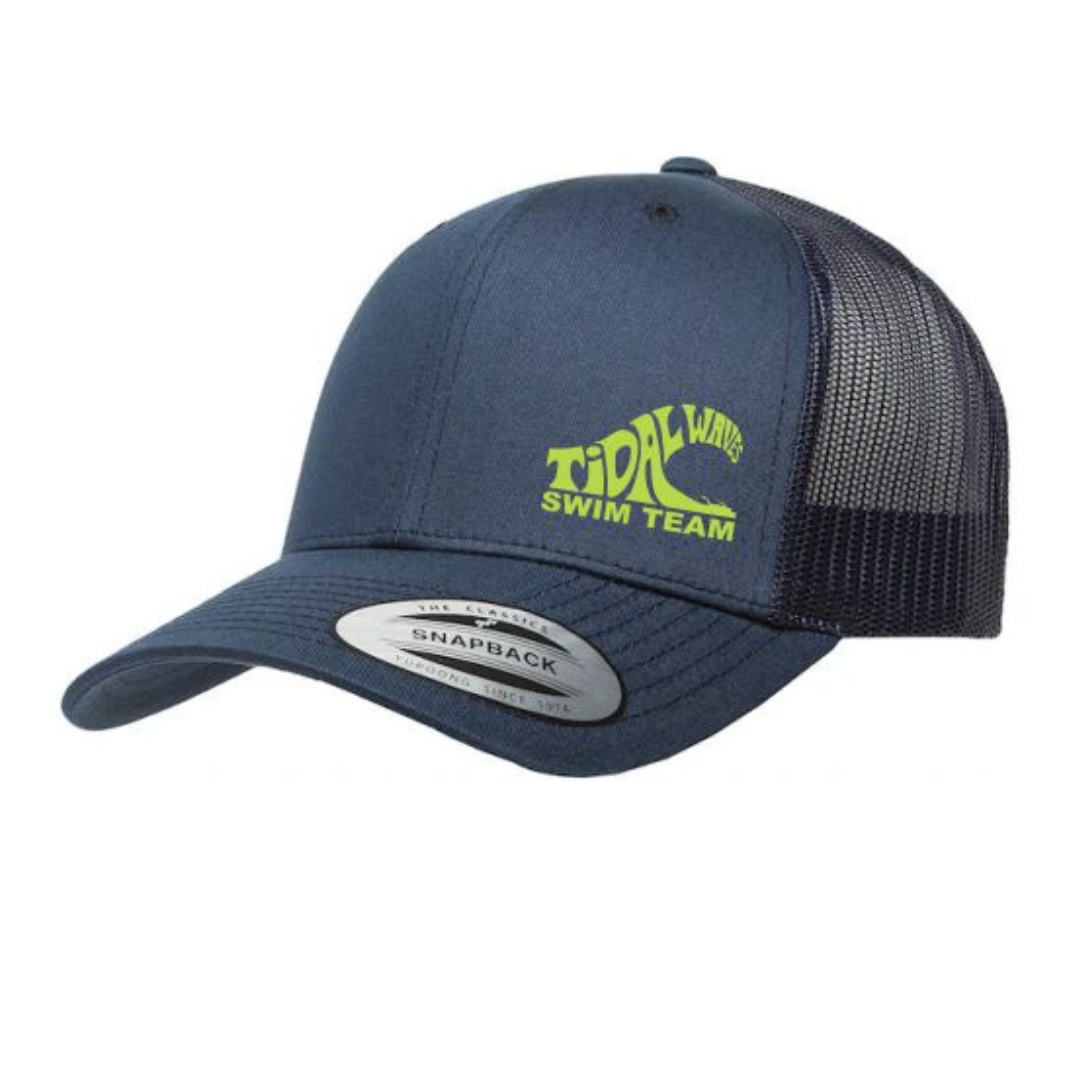 TIDAL WAVES CUSTOM TRUCKER HAT