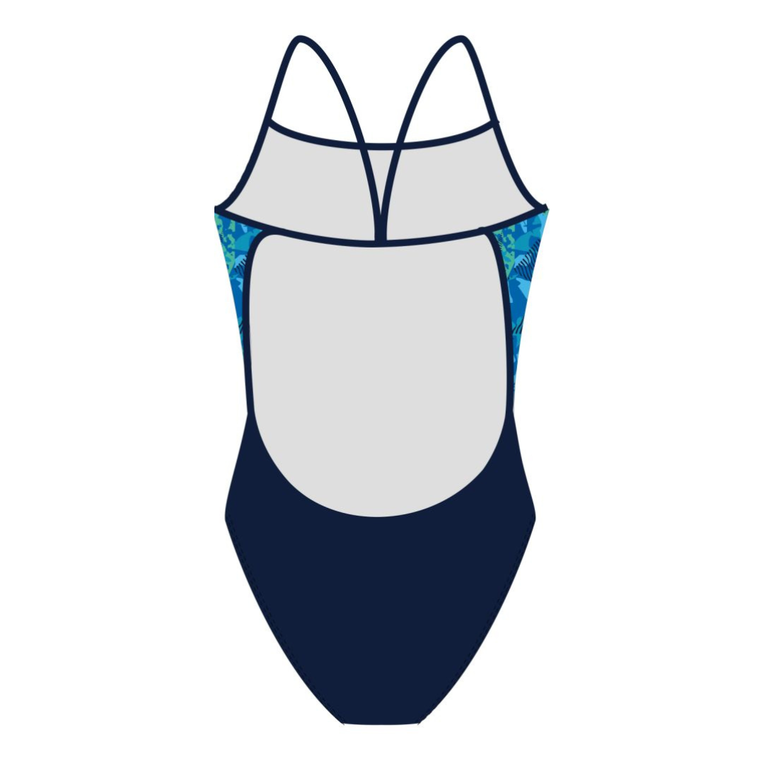 TIDAL WAVES 2023 CUSTOM GIRL'S COMPETITION LIGHTBACK SWIMSUIT