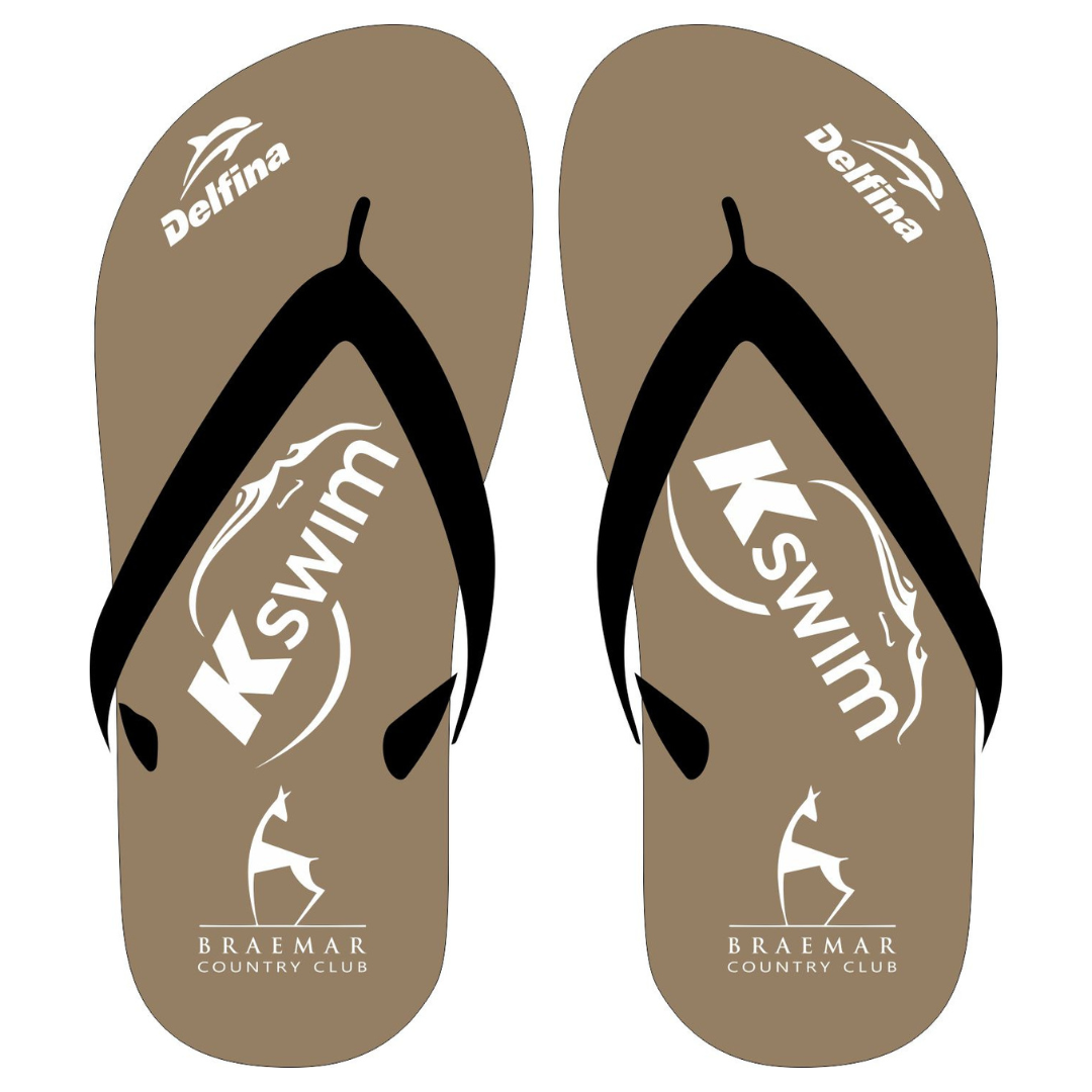 BRAEMAR CUSTOM UNISEX FLIPFLOPS