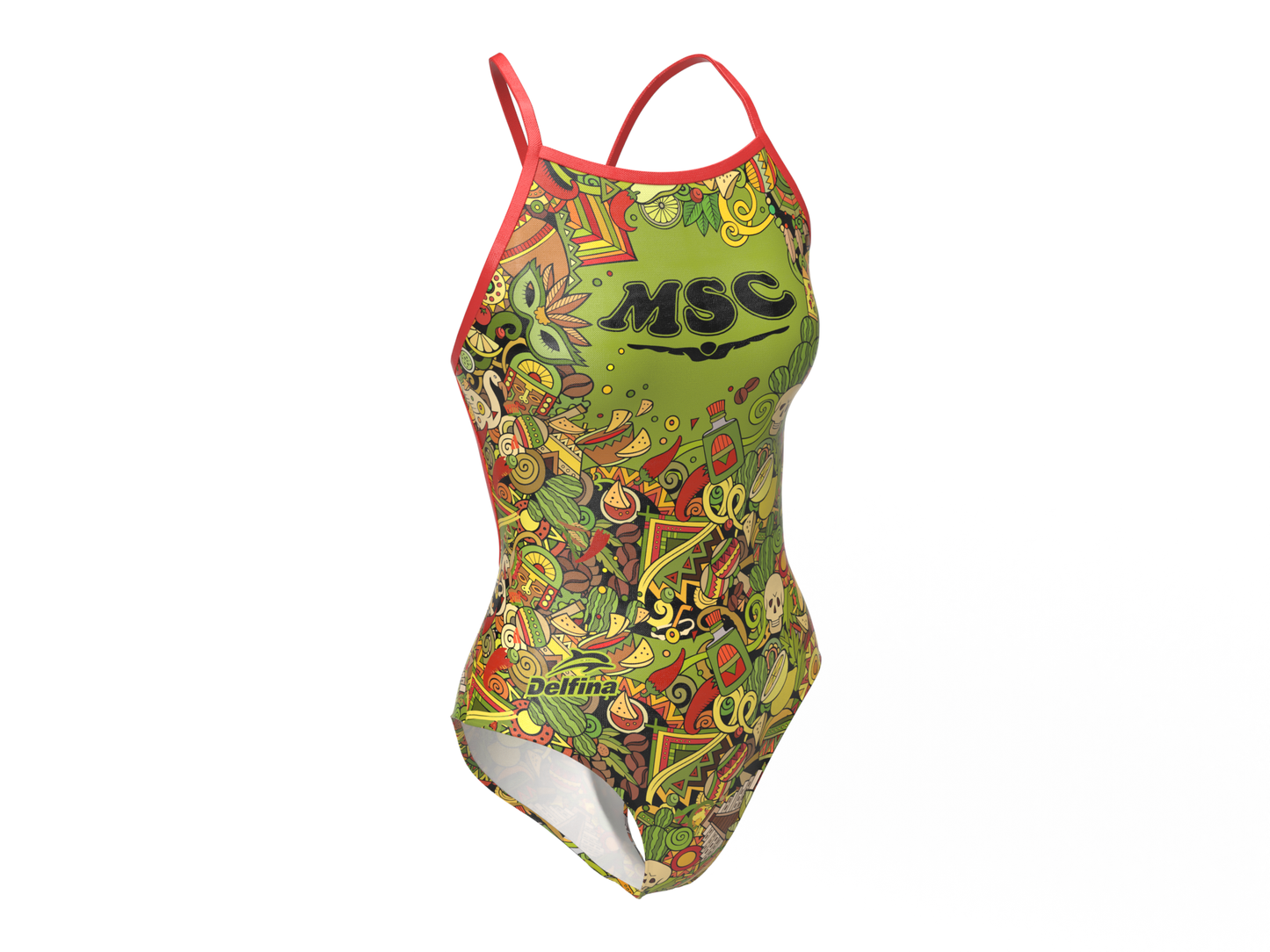 WOMEN'S LIGHTBACK SWIMSUIT CUSTOM McALLEN HERITAGE
