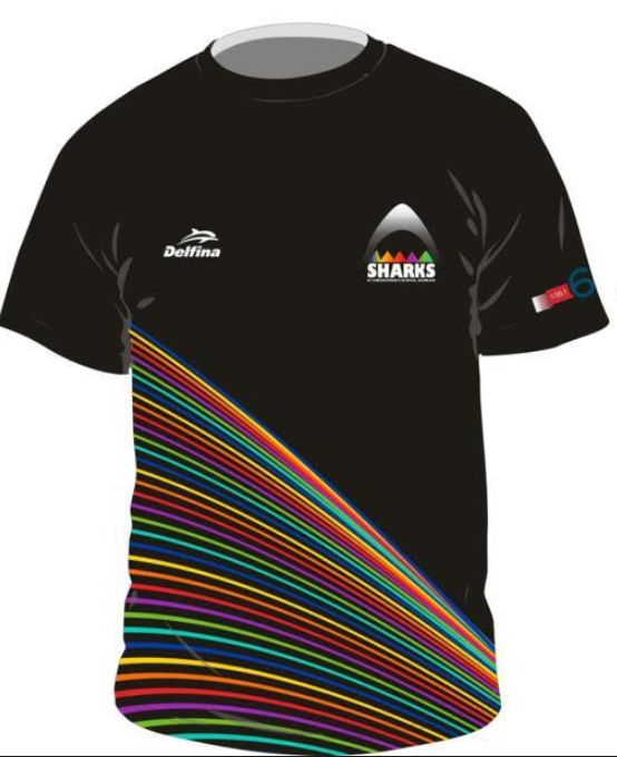 SHORT SLEEVE SHIRT CUSTOM SHARKS