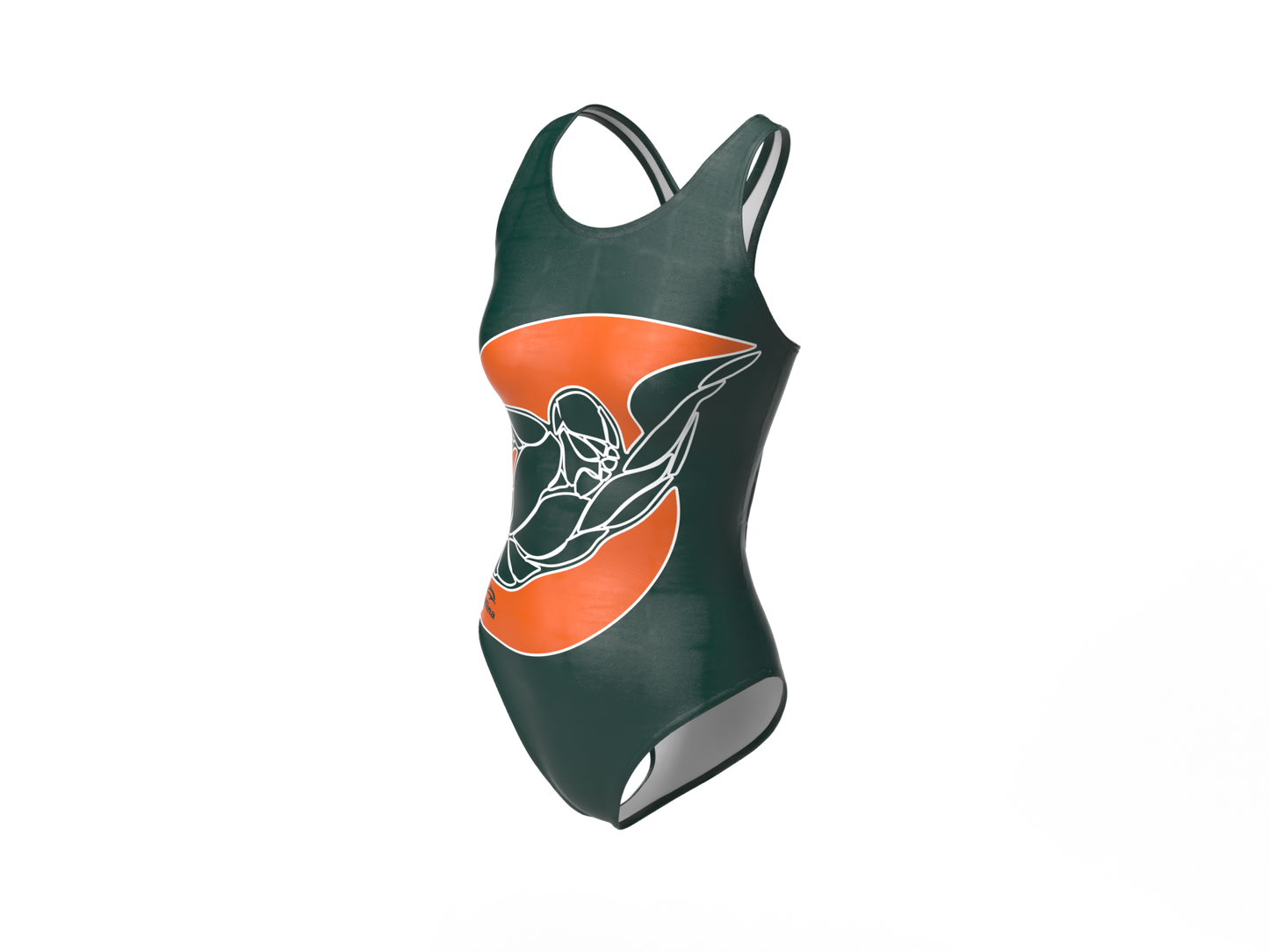 GIRLS XBACK SWIMSUIT CUSTOM HURRICANE AQUATICS