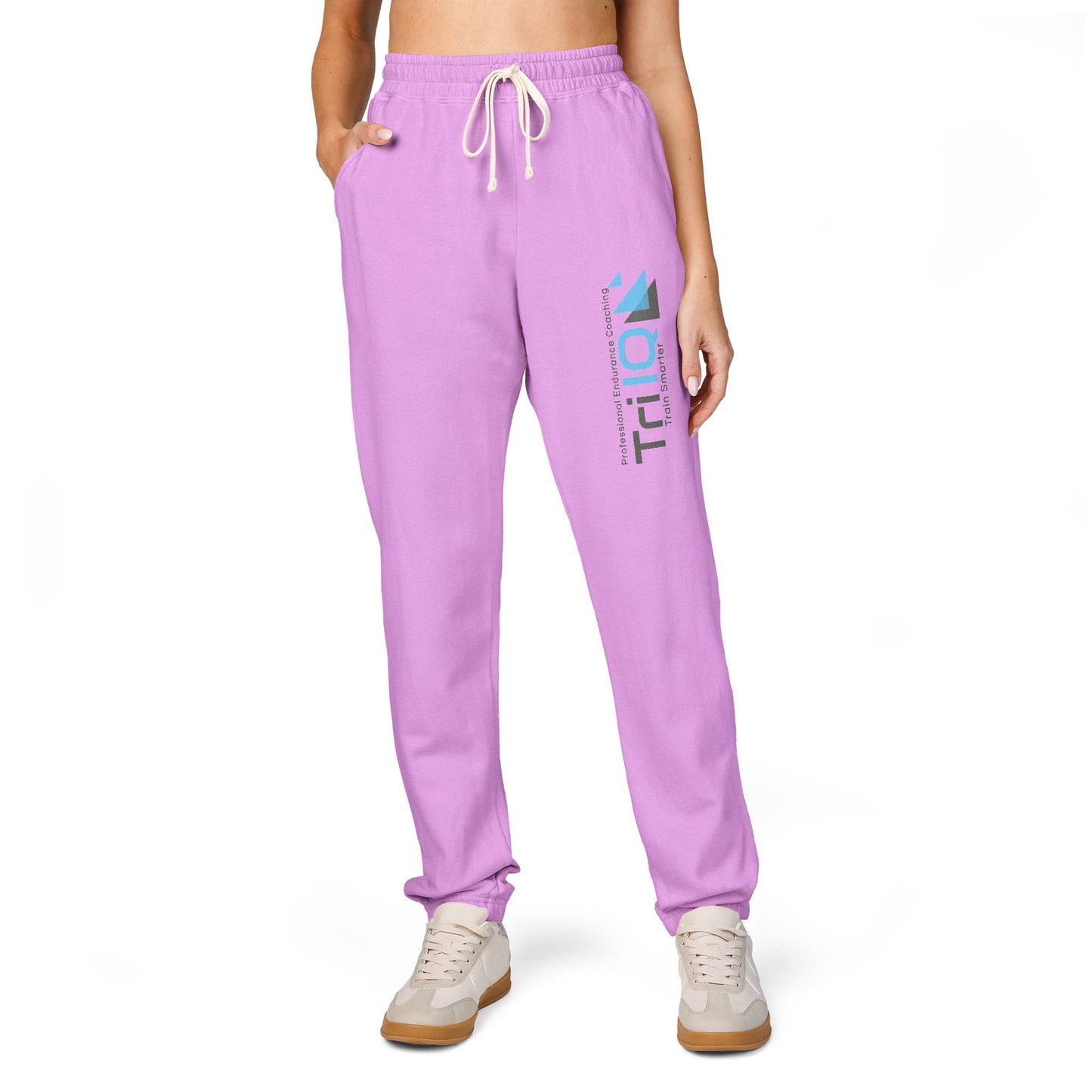 Tri IQ Unisex Garment-Dyed Fleece Sweatpants