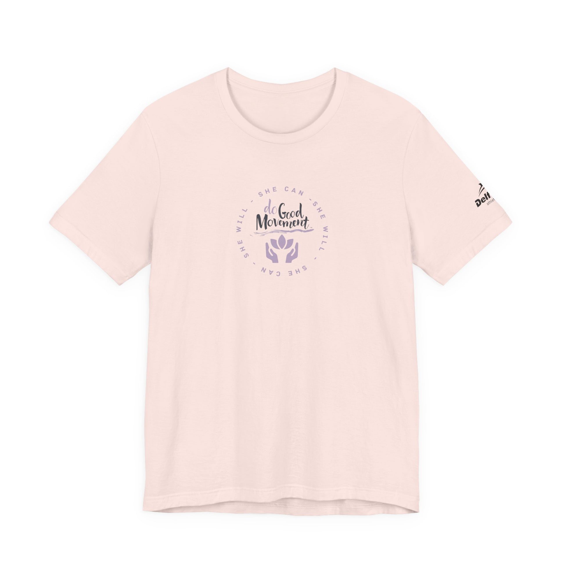 Do Good Movement Short Sleeve Tee Soft Pink