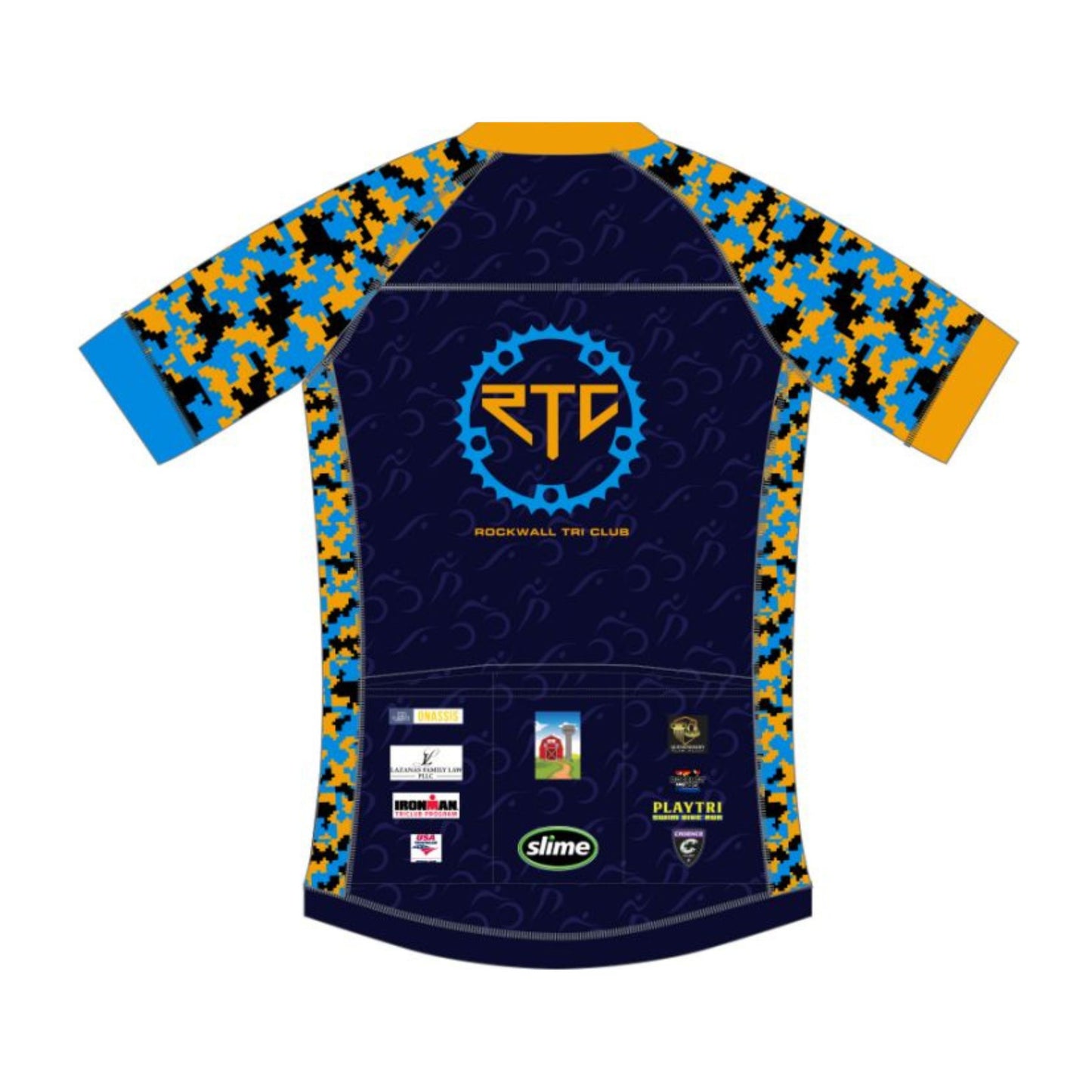 RTC CUSTOM MEN'S CLUB FIT CYCLING JERSEY