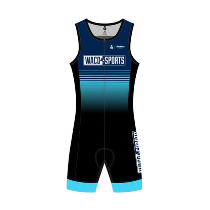 TEAM WACO ALUMNI CUSTOM MEN'S SLEEVELESS TRISUIT