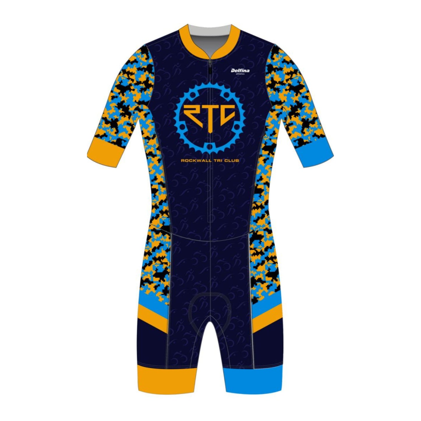 RTC CUSTOM MEN'S SHORT SLEEVE TRI SKINSUIT