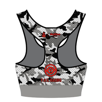 V.O.G. CUSTOM WOMEN'S SPORTS BRA LITE CAMO