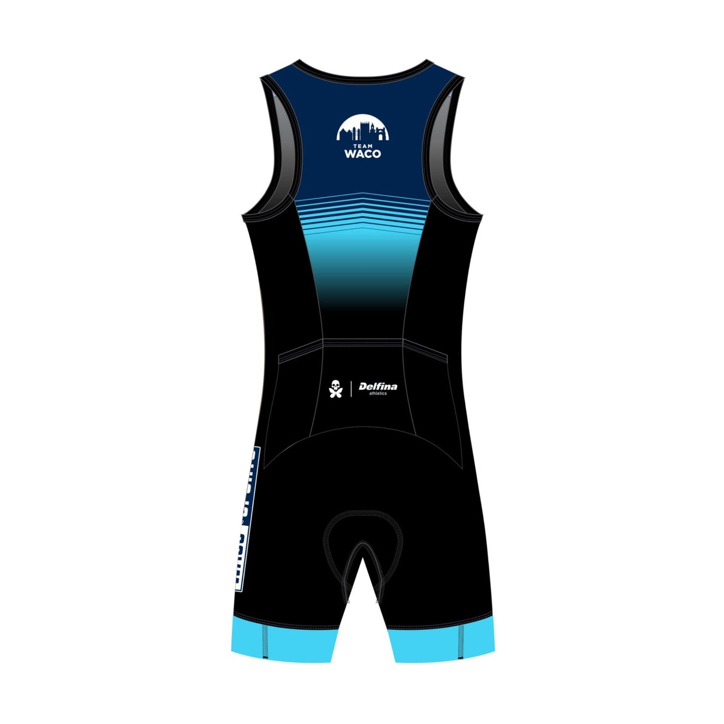 TEAM WACO ALUMNI CUSTOM WOMEN'S SLEEVELESS TRISUIT
