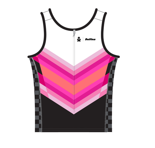 WOMEN'S CUSTOM SLEEVELESS TRI TOP