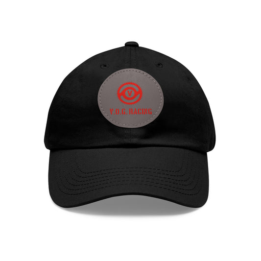 V.O.G HAT WITH LEATHER PATCH