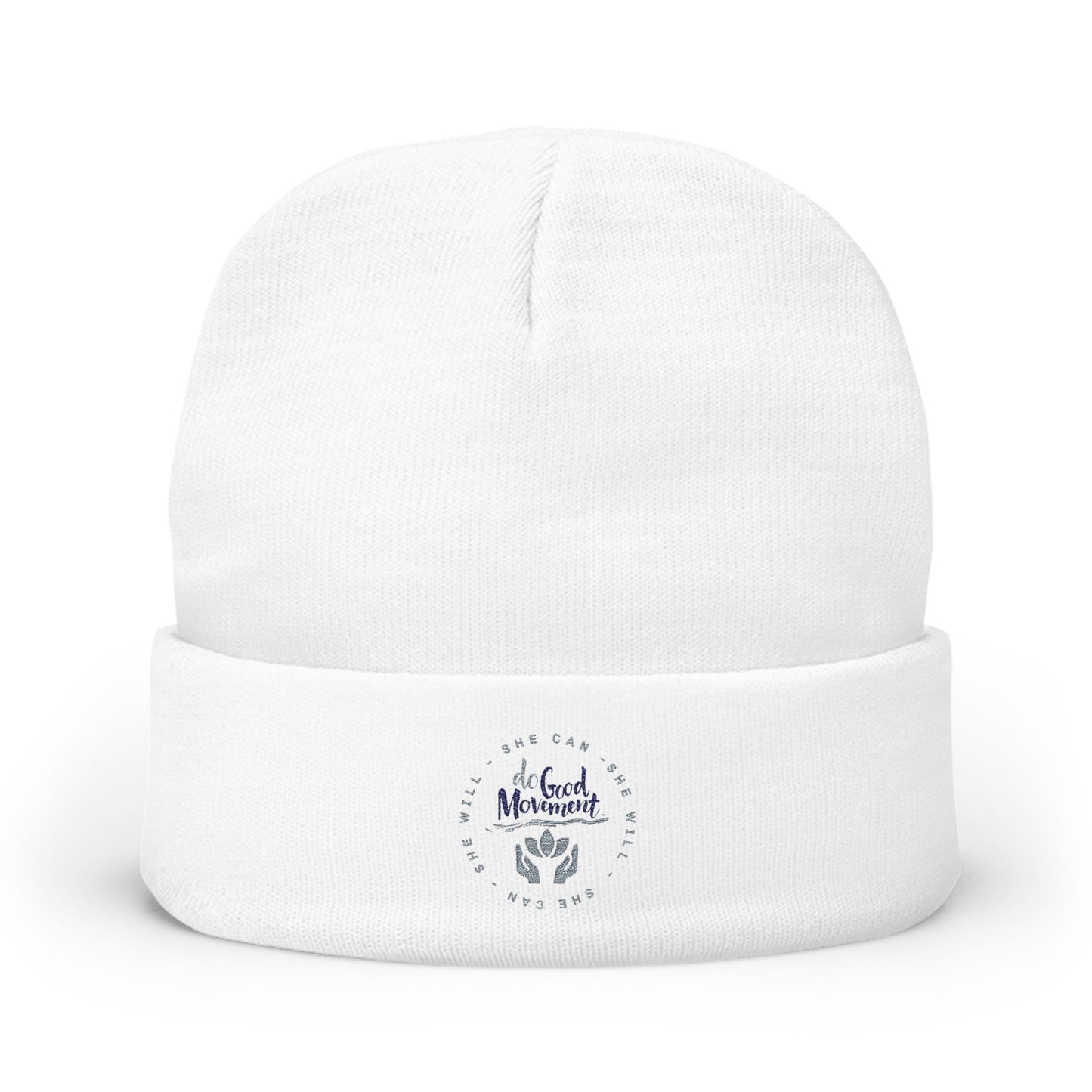 Do Good Movement Knit Beanie (Embroidery)