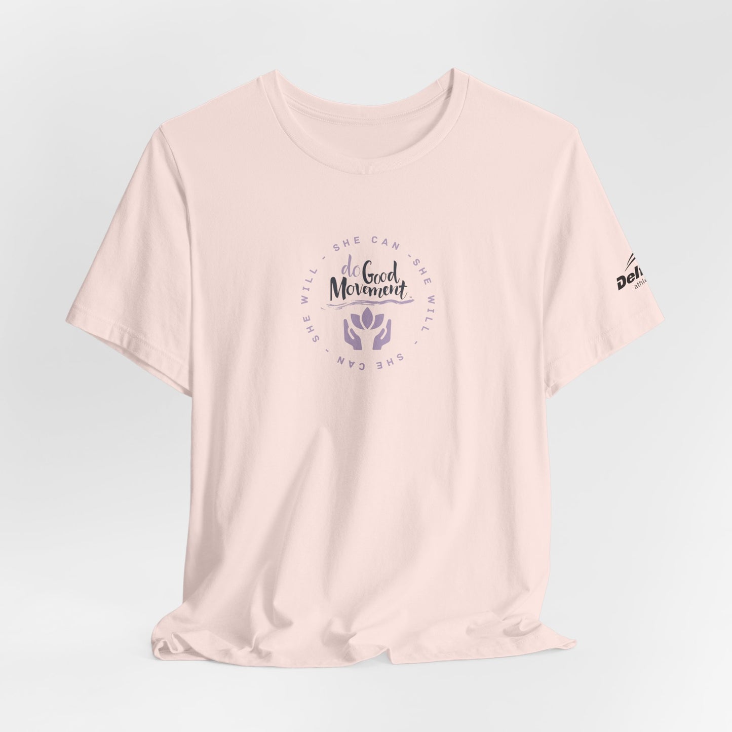 Do Good Movement Short Sleeve Soft Pink Tee