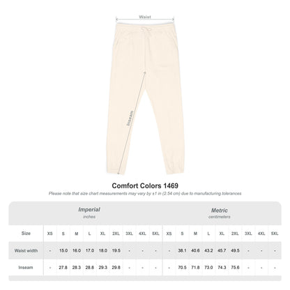 Tri IQ Unisex Garment-Dyed Fleece Sweatpants