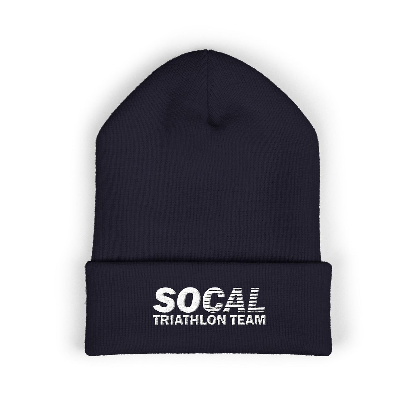SoCal Triathlon Team Cuffed Beanie Navy (Embroidery)