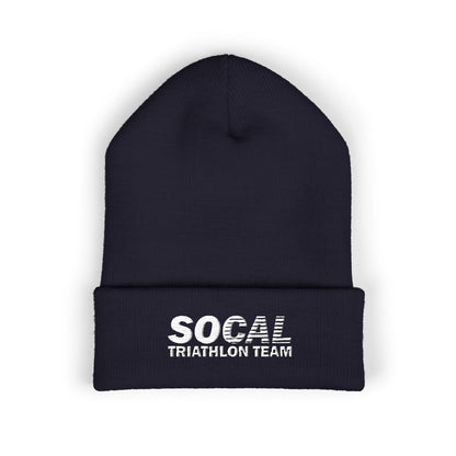SoCal Triathlon Team Cuffed Beanie Navy (Embroidery)