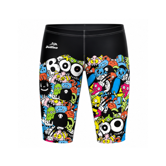 HALLOWEEN BOO BLACK MEN'S JAMMER