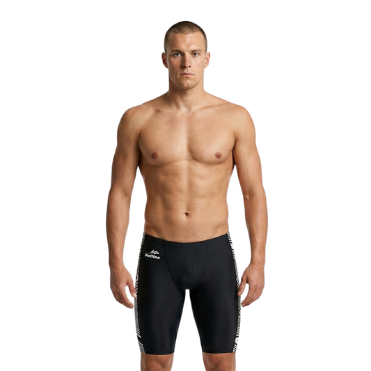 Flow Black Men’s Jammer Swimsuit