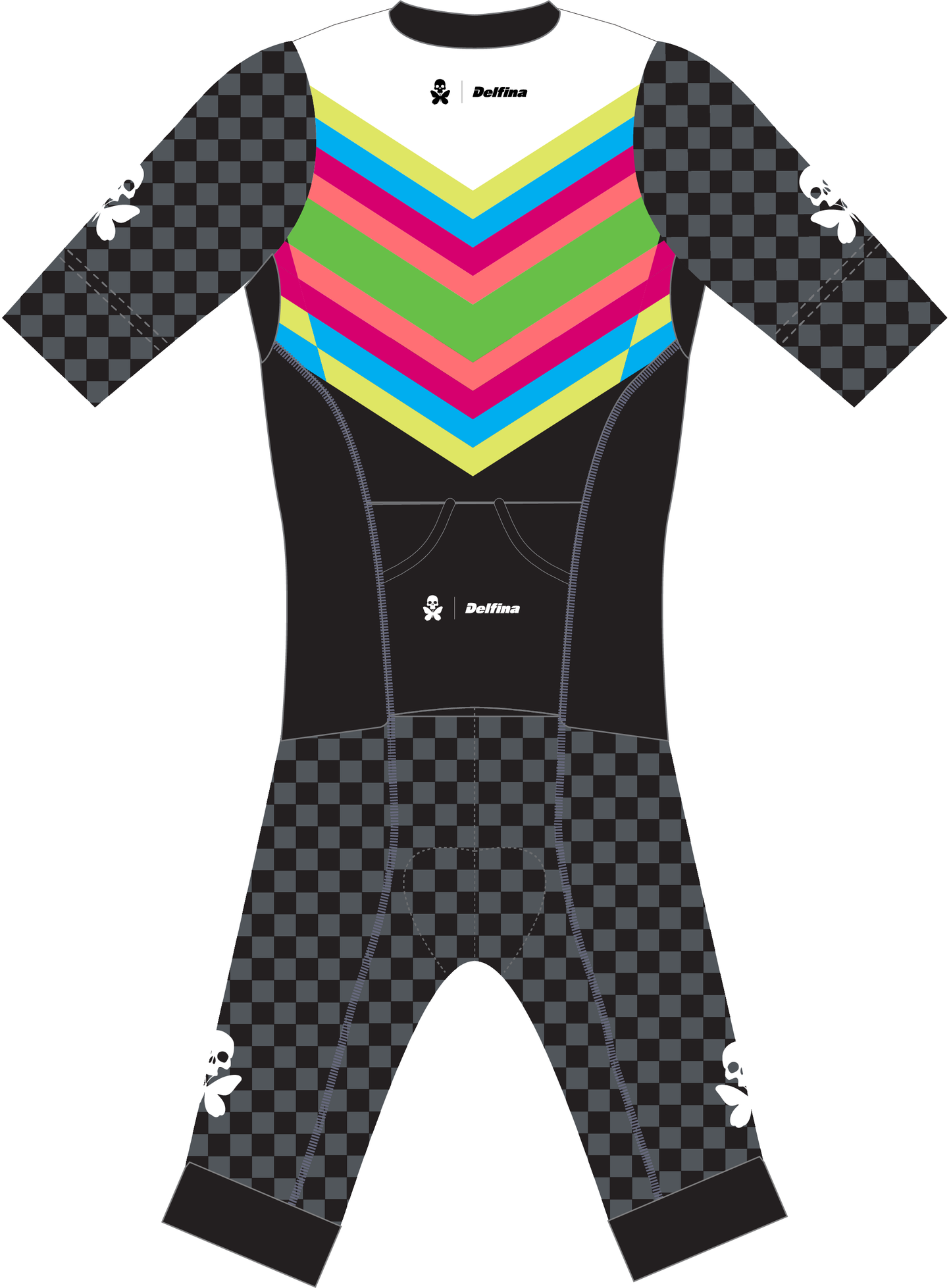 MEN'S CUSTOM SHORT SLEEVE TRI SKINSUIT