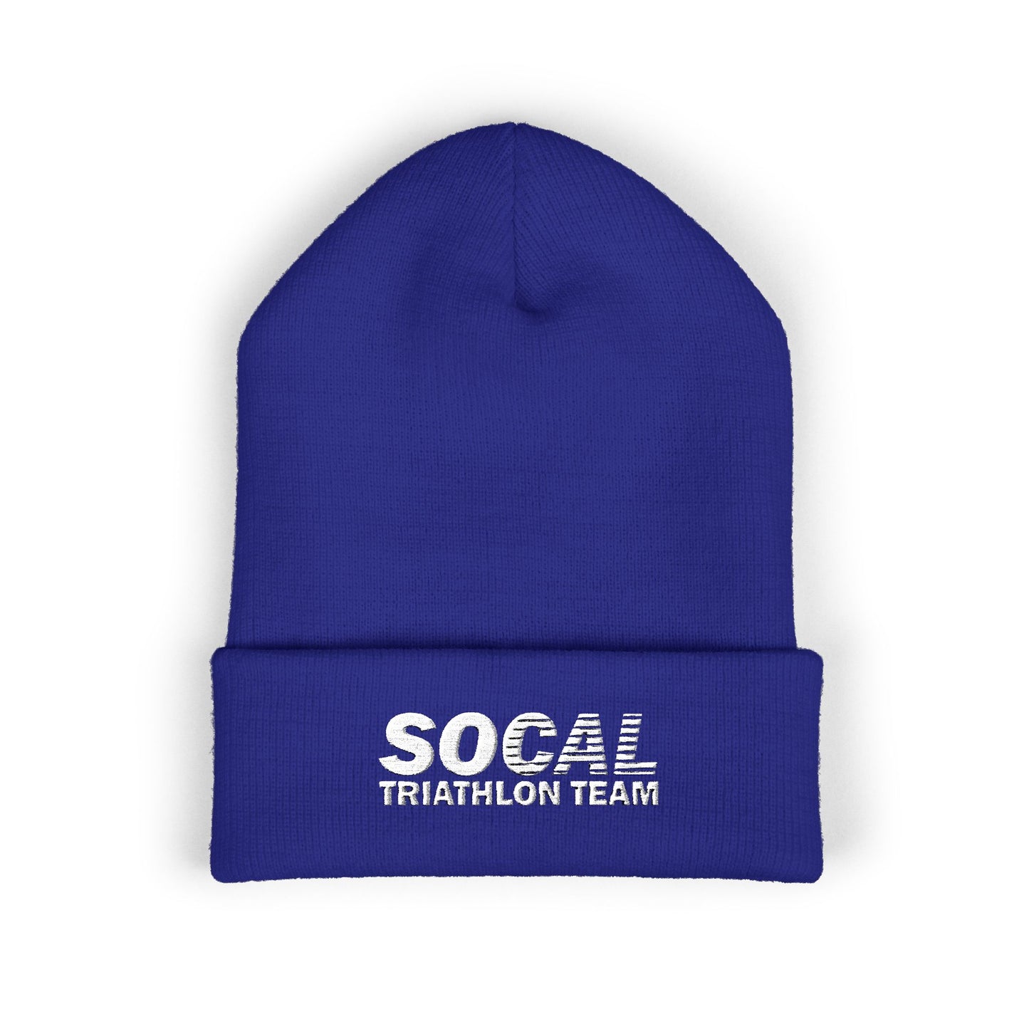 SoCal Triathlon Team Cuffed Beanie Navy (Embroidery)