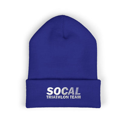 SoCal Triathlon Team Cuffed Beanie Navy (Embroidery)